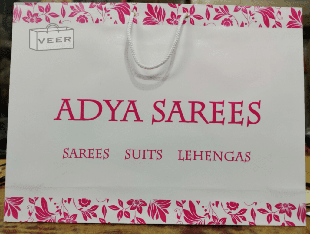 PAPER BAG FOR SAREE