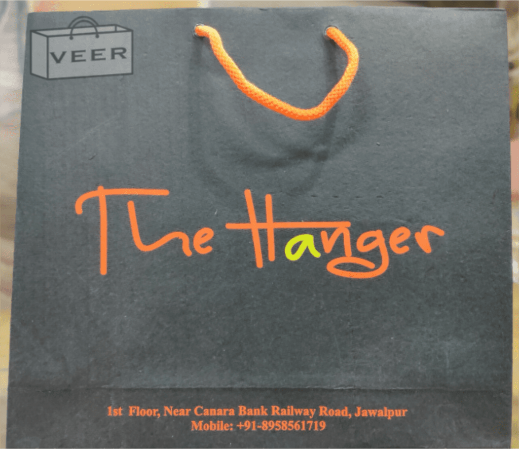 THE HANGER HANDMADE PAPER BAG