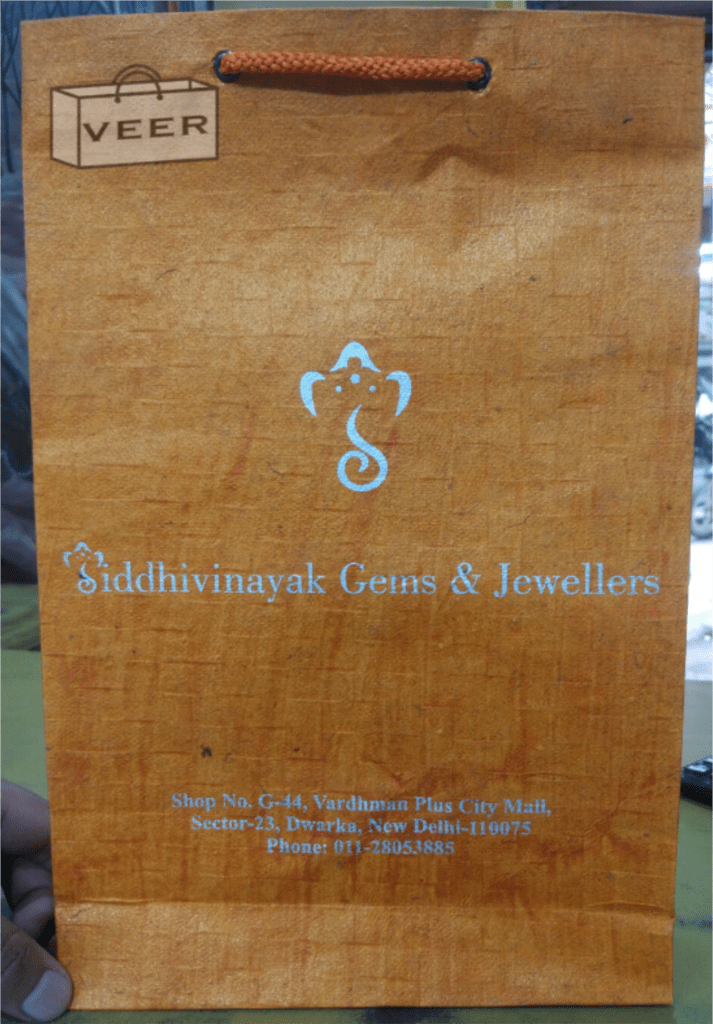 HAND MADE PAPER BAG FOR JEWELLERS