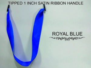 royal blue satin ribbon 1 inch