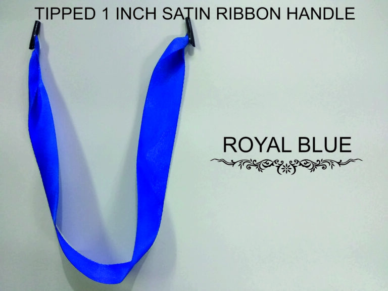 royal blue satin ribbon 1 inch