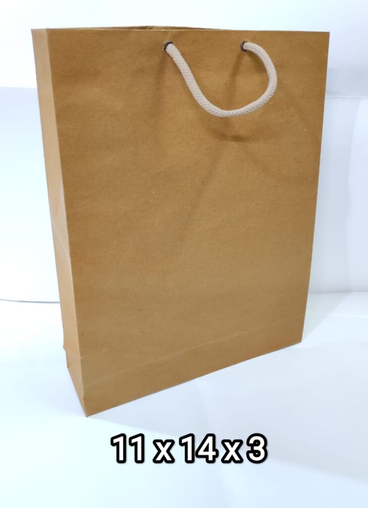 brown paper bag 11x14x3