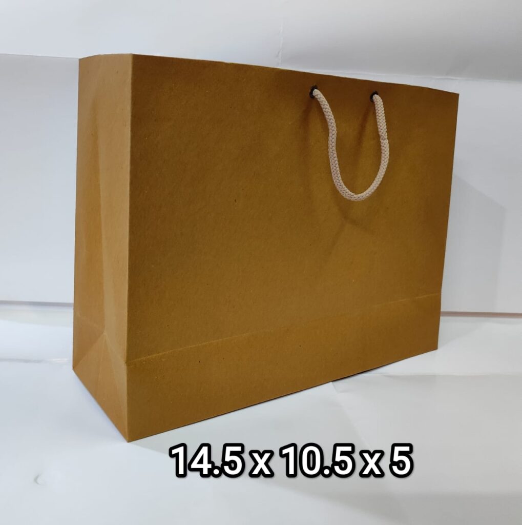 kraft paper bag 14.10.5x5