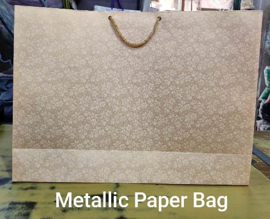 BISCUT METALLIC PAPER BAG