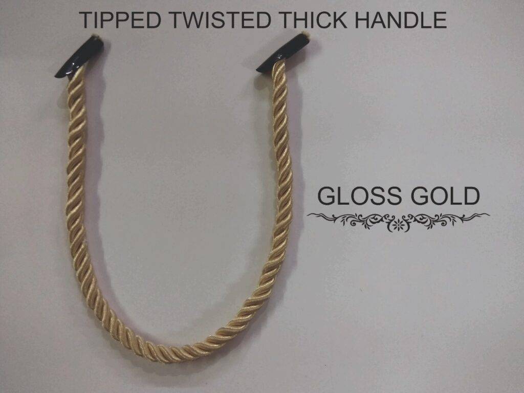 TIPPED TWISTED ROPE HANDLE