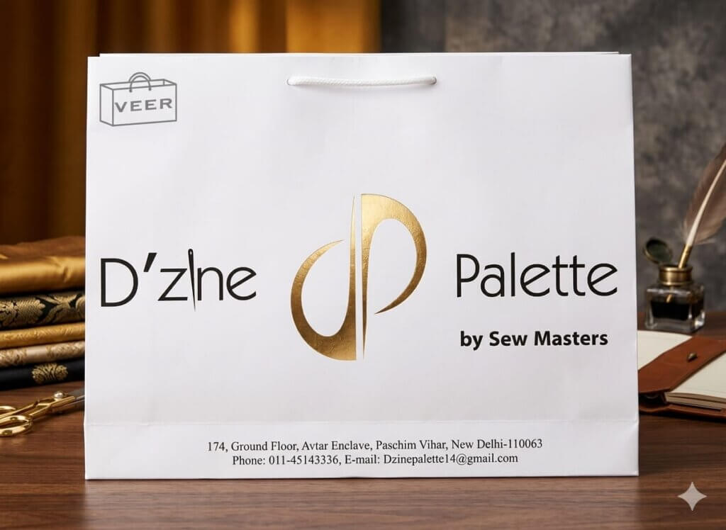 white paper bag