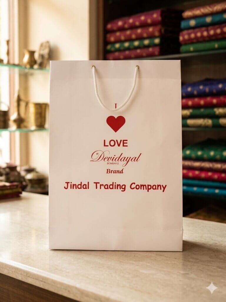 JINDAL TRADING WHITE PAPER BAG