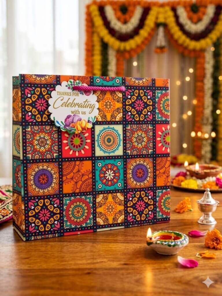 multi color rajisthani design